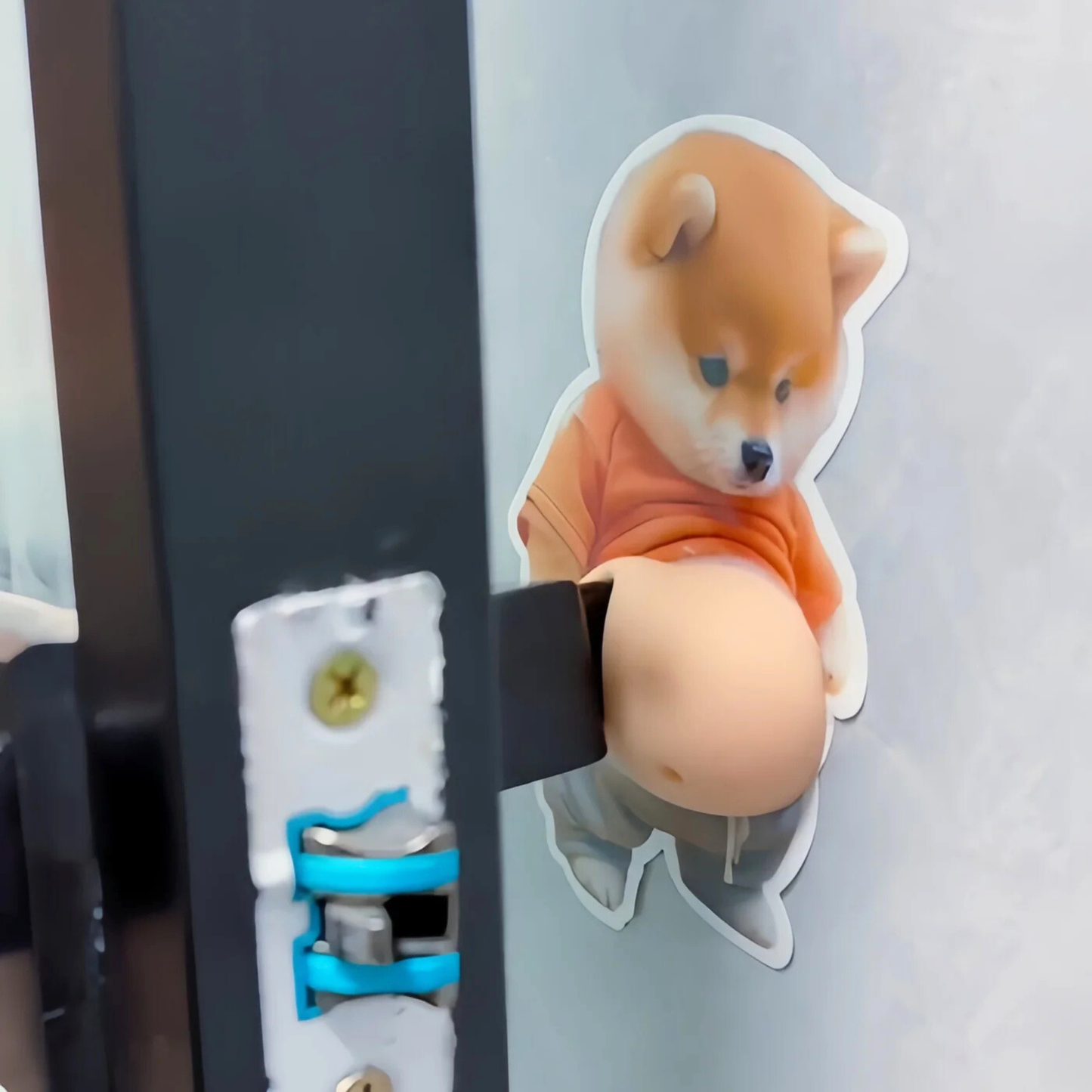 ぽっちゃり柴シール