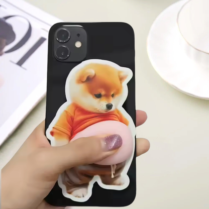 ぽっちゃり柴シール