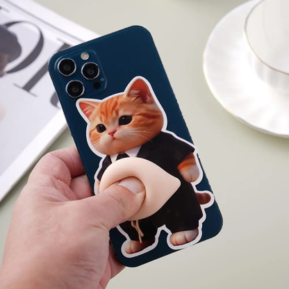 ぽっちゃり柴シール