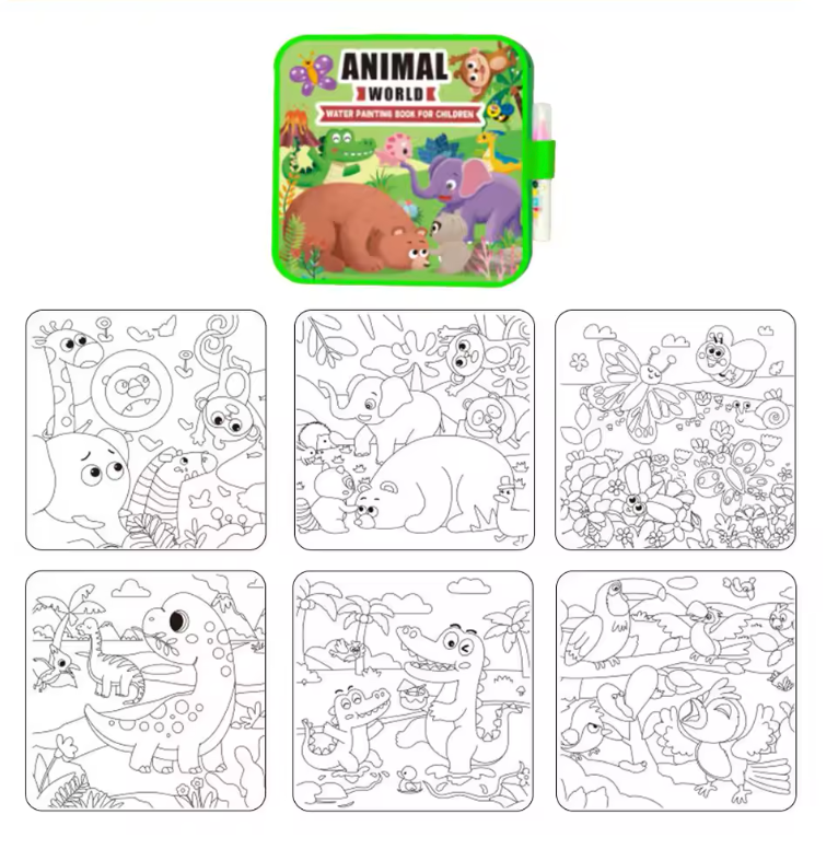 汚れない！マジック水お絵描きブック