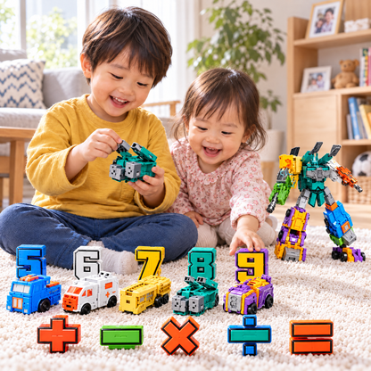 数字変身！車ロボット