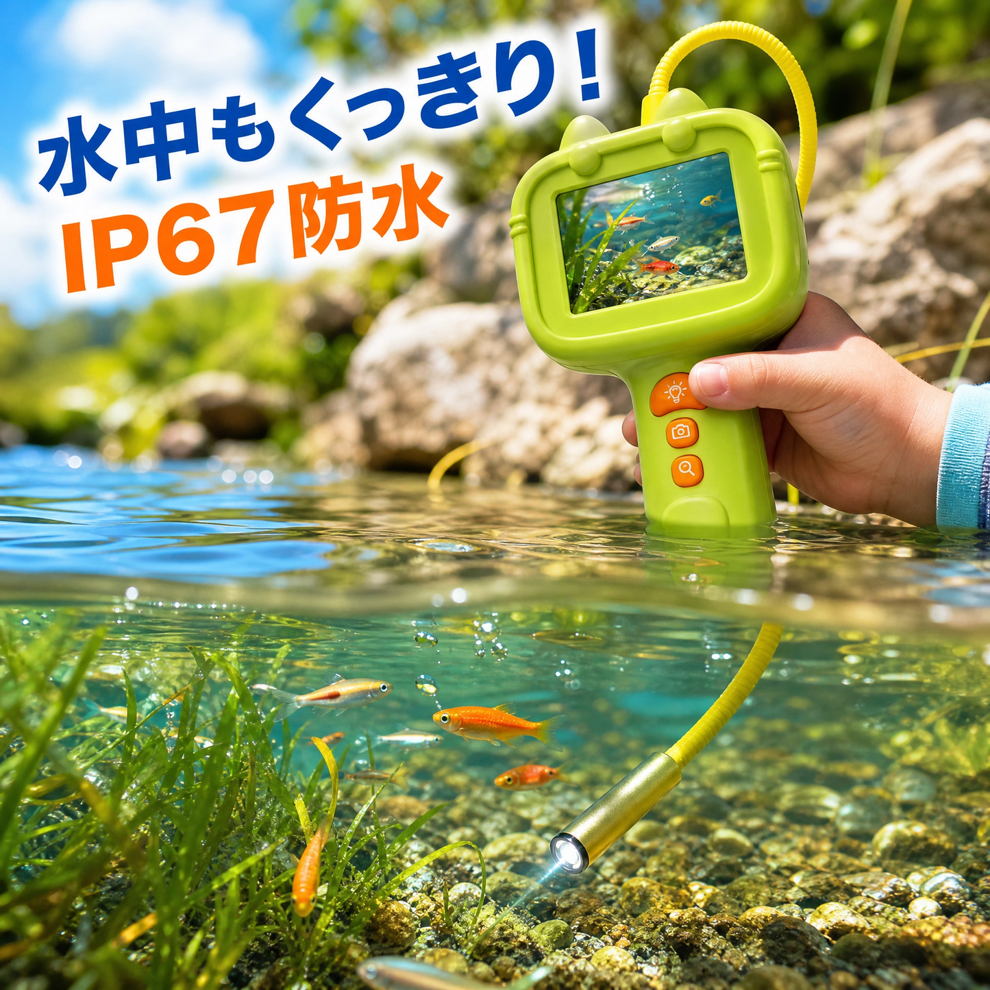マジック水中・地中スコープ